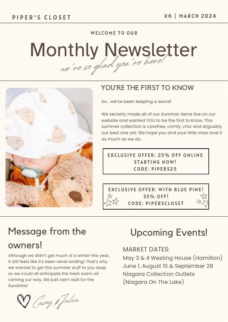 March Newsletter